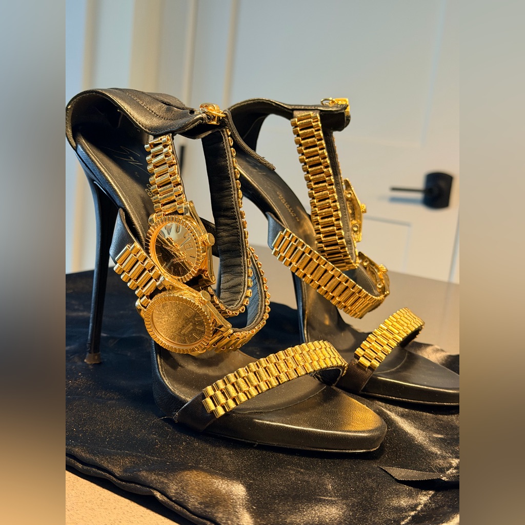 giuseppe zanotti x christian cowan rolex heels 3940